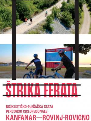 Štrika Ferata map